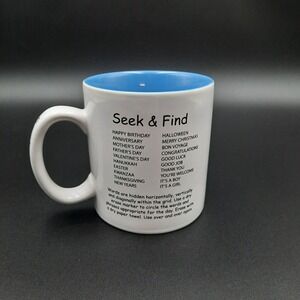 Seek and Find Word Search Mug‎ Fun Puzzle Coffee Cup by Stir Expressions
